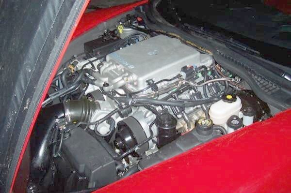 600-HP Corvette exposed