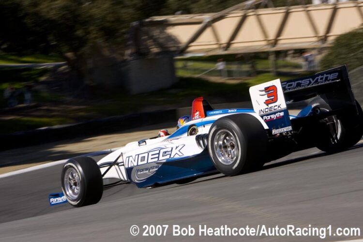 Paul Tracy Leads First Day at Laguna