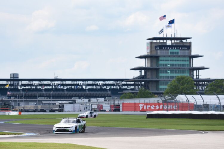 Allmendinger tops first Xfinity practice on IMS road course