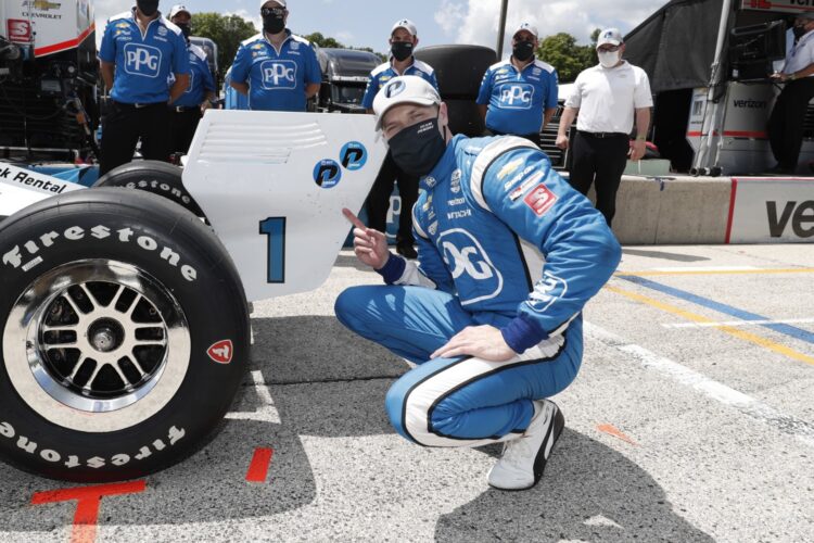 IndyCar Race 1 Tire Selections