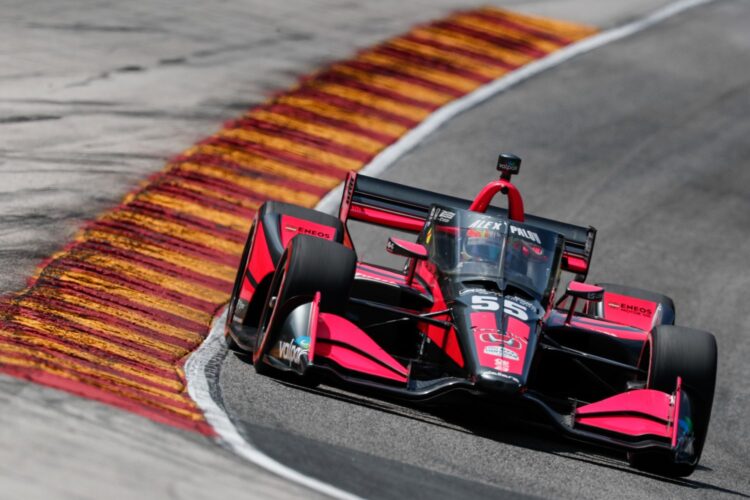 Seventh in Race 2 at Road America Puts Palou Atop IndyCar Rookie Standings