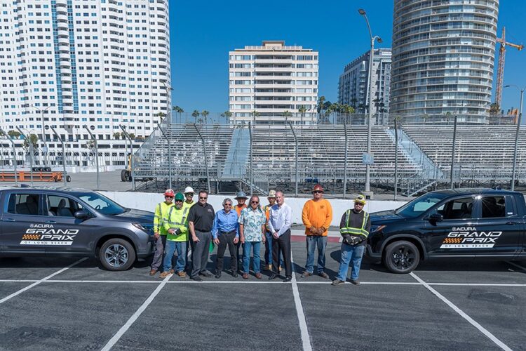 Track construction started for Acura GP of Long Beach