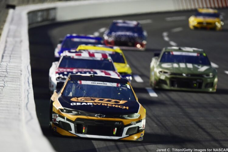 Coke 600 under rain delay