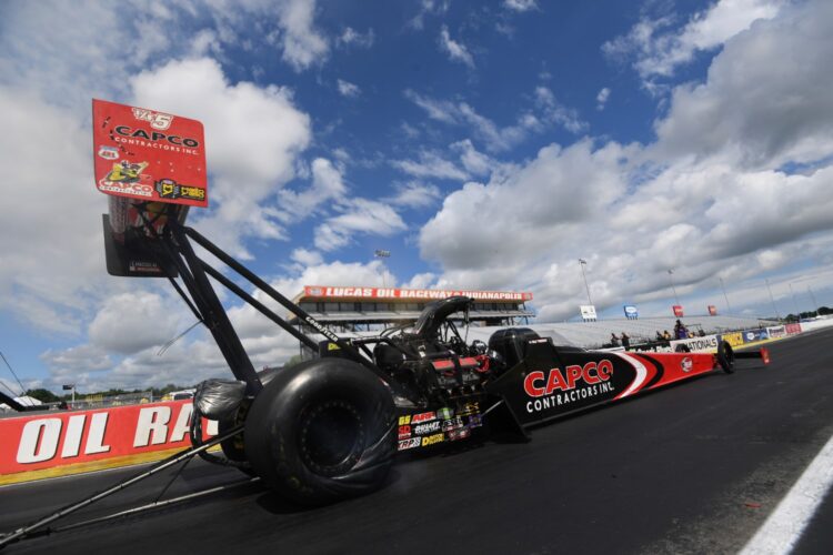 NHRA weekend results from Indianapolis