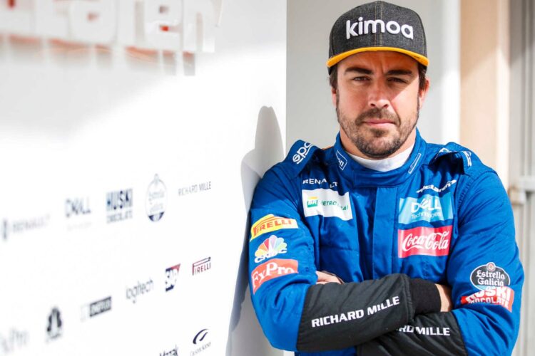 Alonso not thinking about 2020 until July