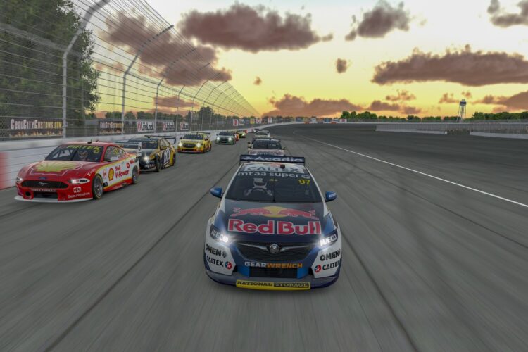 Van Gisbergen and McLaughlin taking Eseries down to the wire