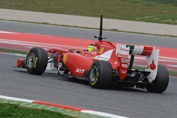 Wednesday sees the Ferrari 150 in full race configuration