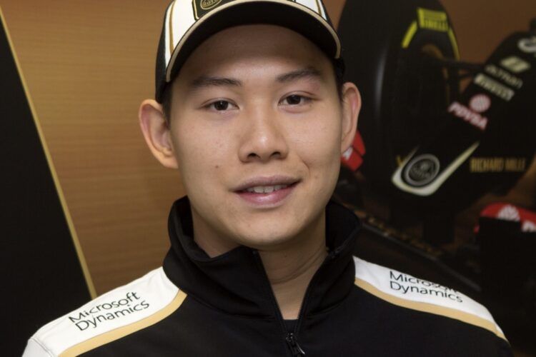 Adderly Fong joins Carlin’s GP3 line up for Abu Dhabi