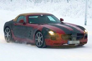 Rumors and Spy Photo of Mercedes SLS Roadster