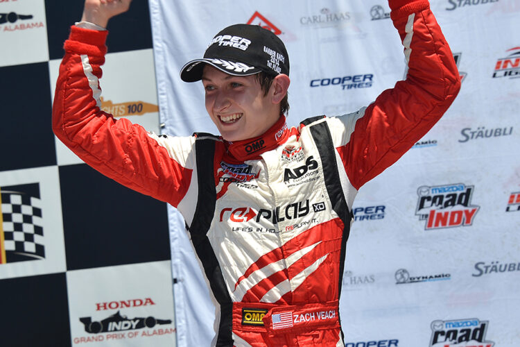 Belardi Auto Racing Confirms Veach for Indy Lights Seat