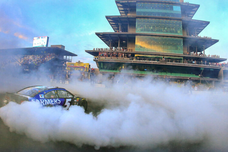 NASCAR explains end of Indianapolis race