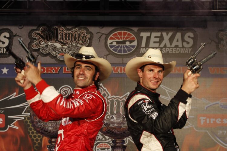 Franchitti and Power split Texas twin bill