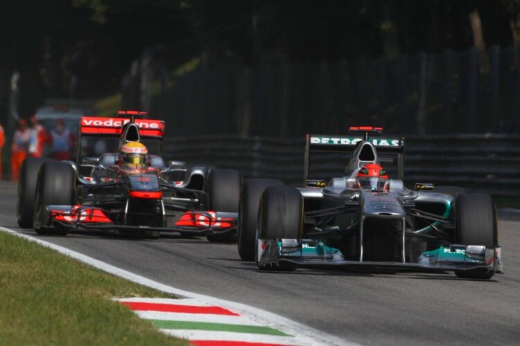 Ferrari and Mercedes working on Lotus-style braking system