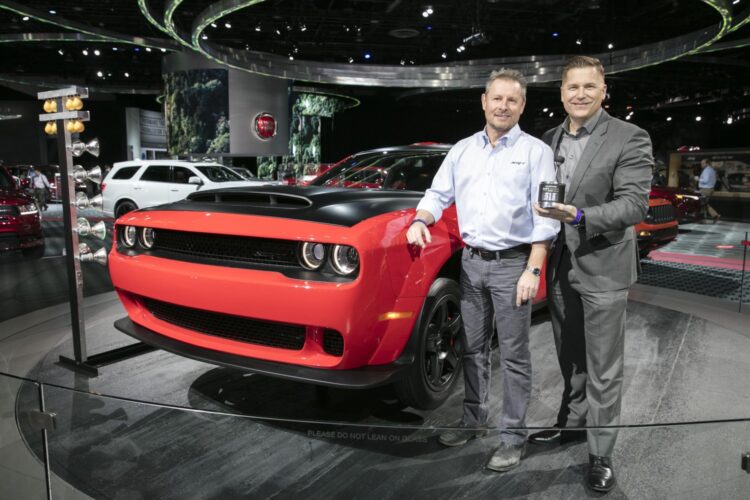 High-Performance Drivetrain In 2018 Dodge Challenger SRT Demon Wins Driveline Technology Of The Year Award