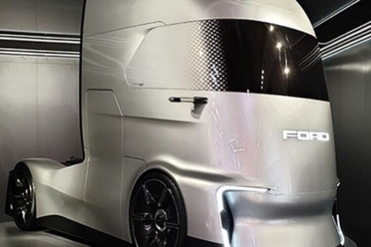 Electric self-driving semi concept previews Ford’s long-haul vision