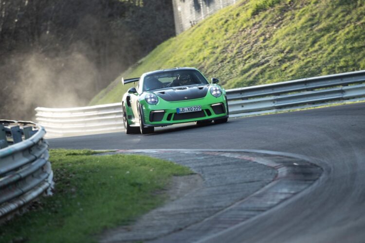 New 911 GT3 RS sets a lap time of 6:56.4 minutes through the ‘Green Hell’