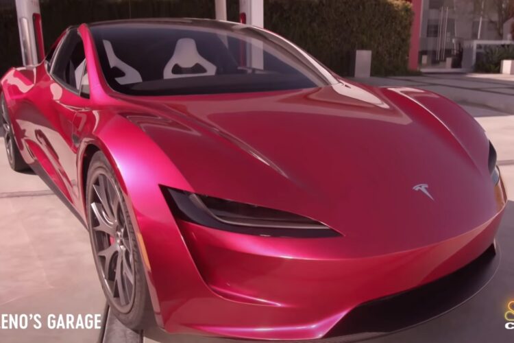 Watch Jay Leno Test Out the Record-Breaking 2020 Tesla Roadster