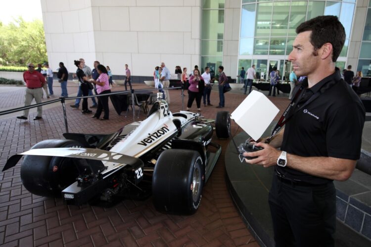 Pagenaud visits DXC Technology