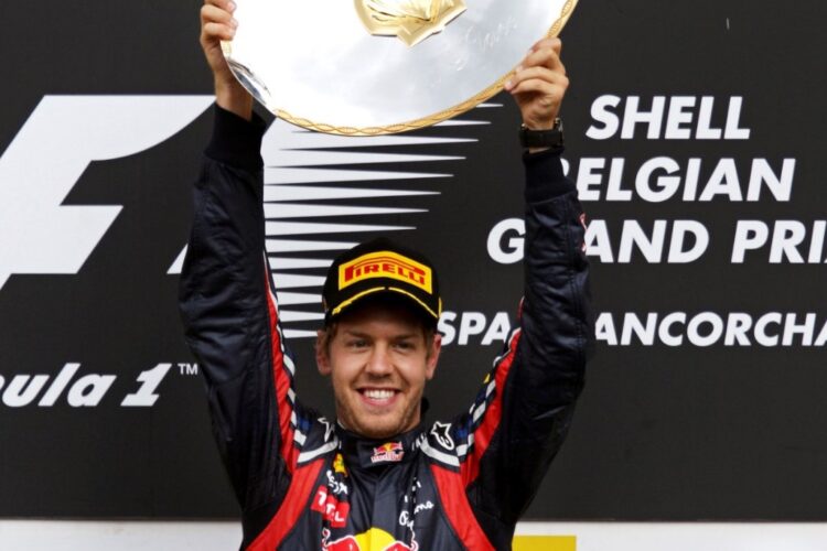 Belgian GP: Vettel wins again