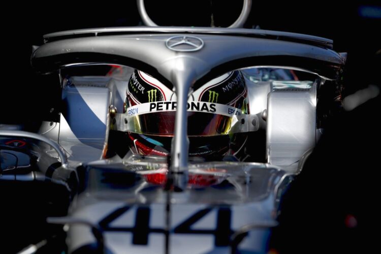 Mercedes team locks out front row in Melbourne