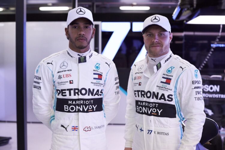 Hamilton prefers Bottas over Ocon for 2020