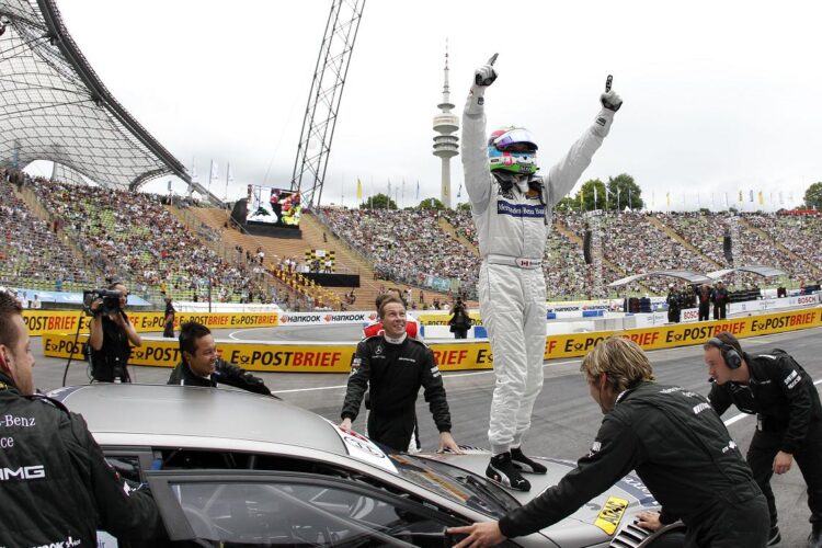 Spengler wins DTM special event in Olympiastadion Munich