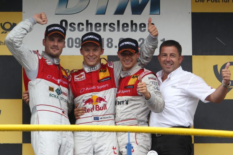 Another one-two-three victory for Audi in the DTM