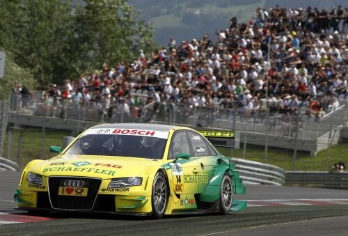 Tomczyk wins in Austria from Ralf Schumacher