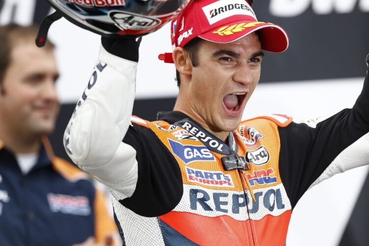 Pedrosa blows championship open with win in Brno thriller