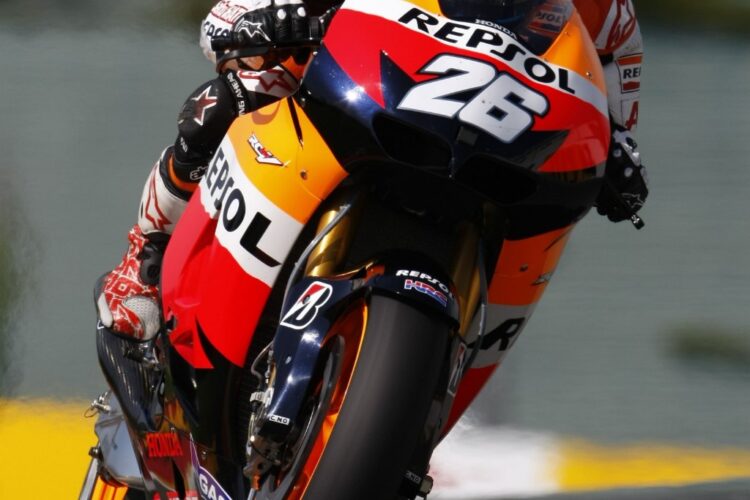 Superb win for Pedrosa as Stoner falls