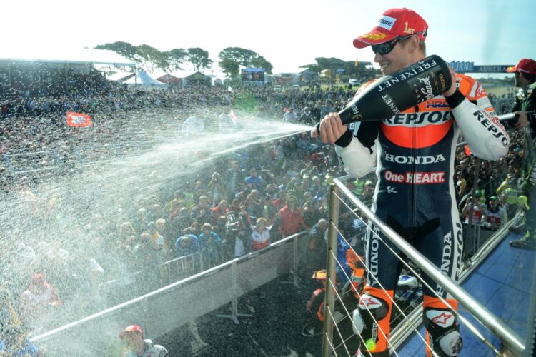 Lorenzo crowned Champion as Stoner makes it six at Australian GP