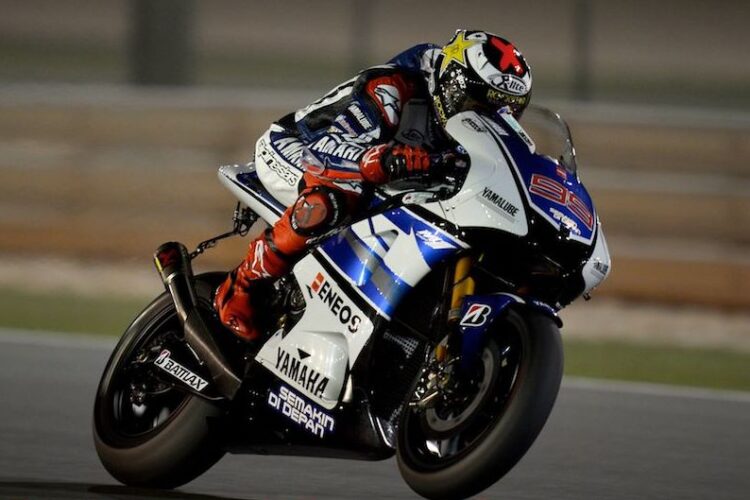 Lorenzo Delivers Perfect Pole in Qatar