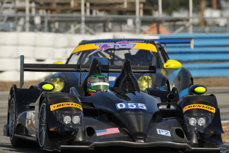 Diaz, Level 5 Top Timing Charts on Opening ALMS Test Day at Sebring