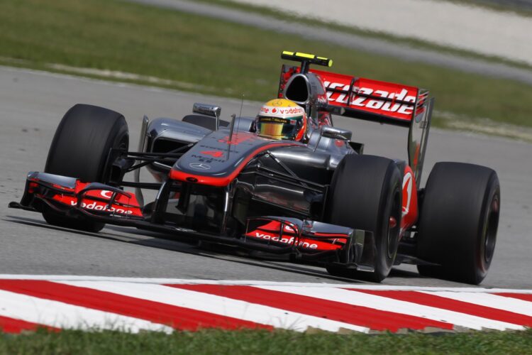 Malaysian GP: All McLaren front row