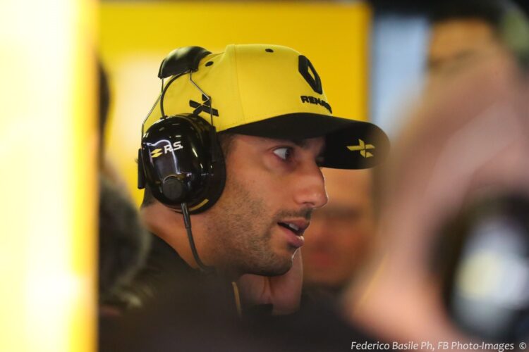 Daniel Ricciardo’s First Day at Enstone