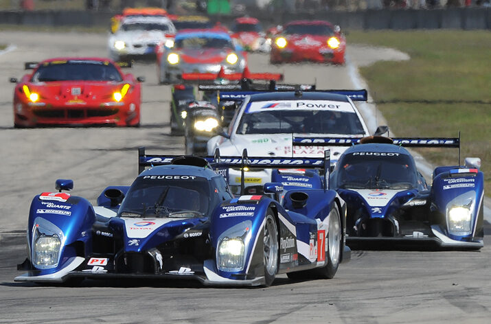 Davidson put Peugeot back on top in Sebring