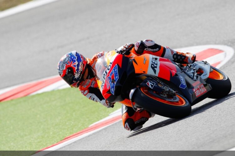 Stoner tops practice 3 at Misano