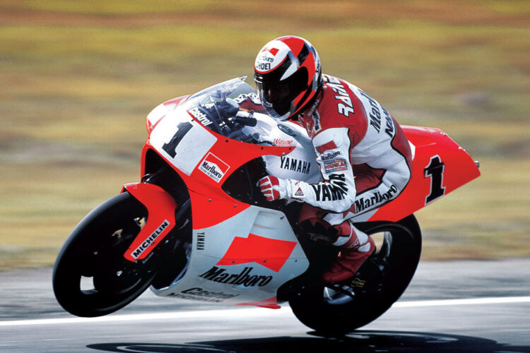 Yamaha remembers 3-time champ Wayne Rainey