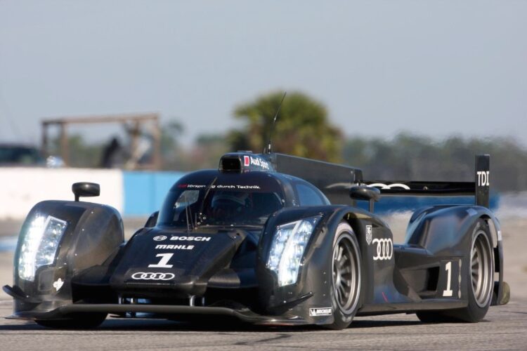 Successful test for Audi R18