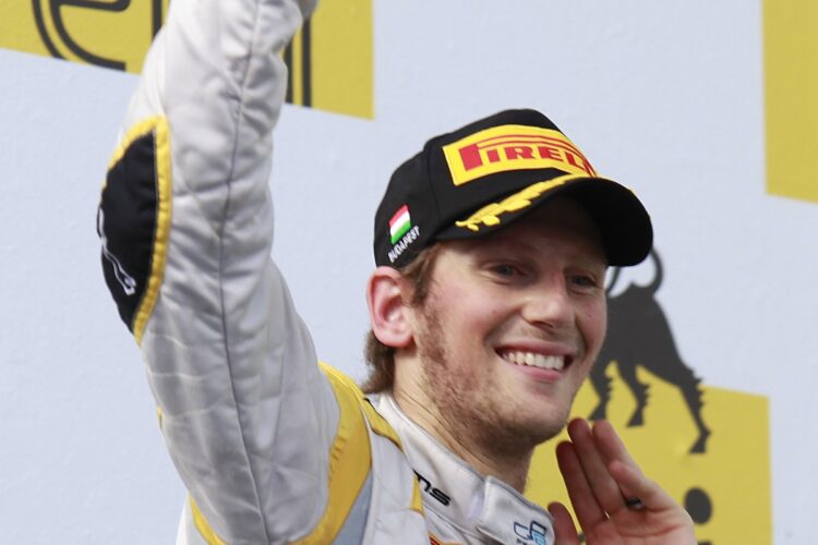 Romain Grosjean wins again in Budapest