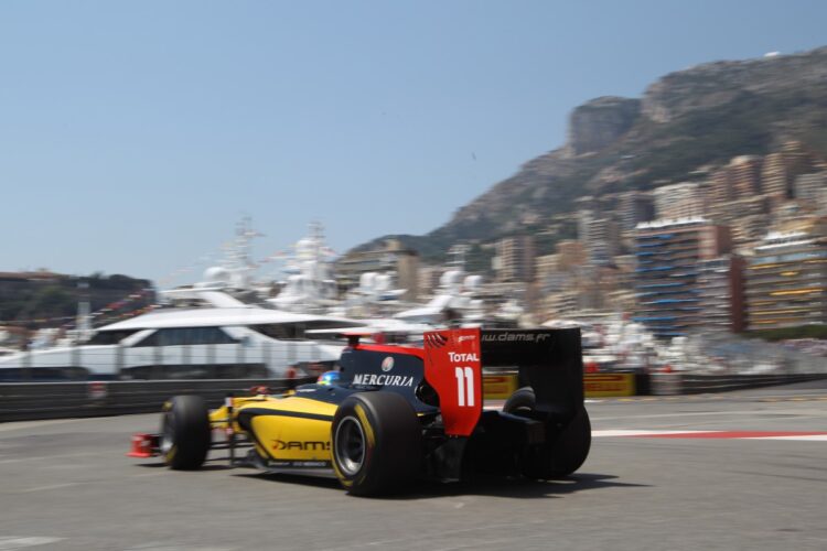 Grosjean leads the way in Monaco