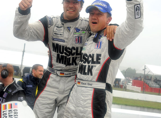 Graf and Luhr win race shortened Mid-Ohio ALMS race