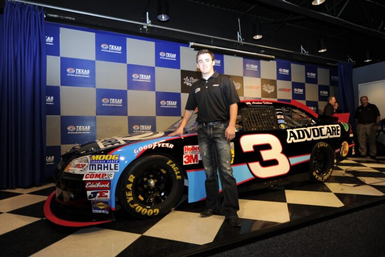 Dillon to carry Dale Earnhardtâ€™s famous No. 3