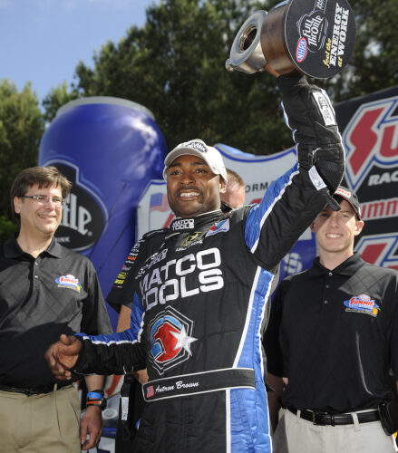 Brown wants to keep winning ways at this weekend’s NHRA Summer Nationals