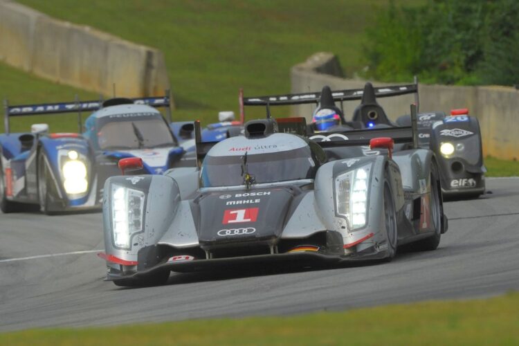 Dumas again puts Audi on top in testing for Petit LeMans