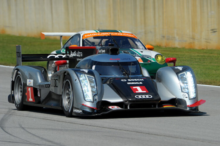 Dumas tops Monday Petit LeMans test