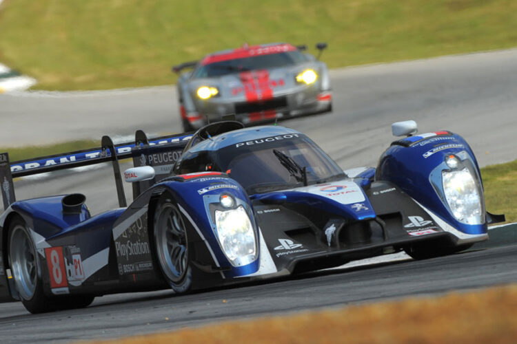 Sarrazin leads Peugeot 1-2 in opening Petit LeMans practice