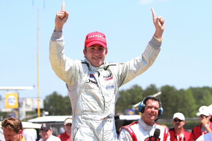 Garcia leads Indy Lights race flag-to-flag