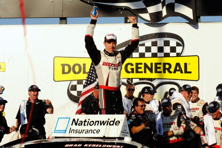 Keselowski cruises to Nationwide race win