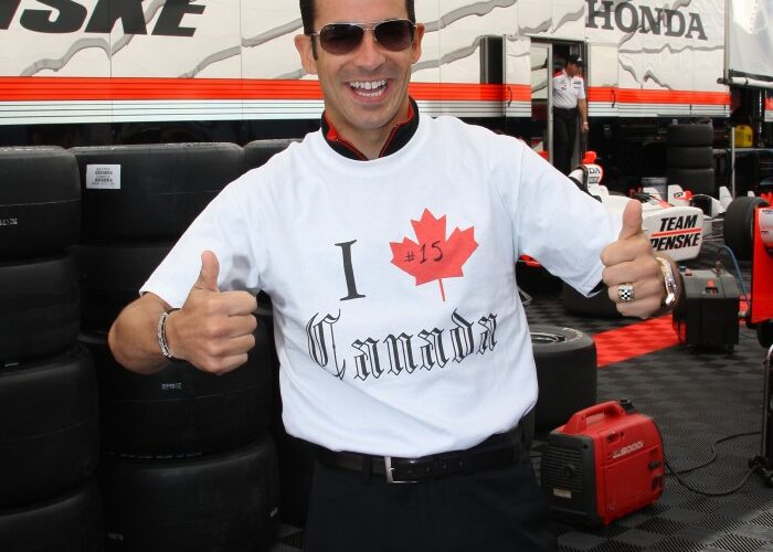 Castroneves returns to the scene of the crime.